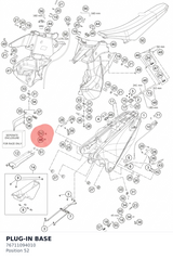 Diagram preview: PLUG-IN BASE (76711094010)