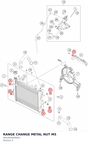 Diagram preview: RANGE CHANGE METAL NUT M5 (0910000500601)