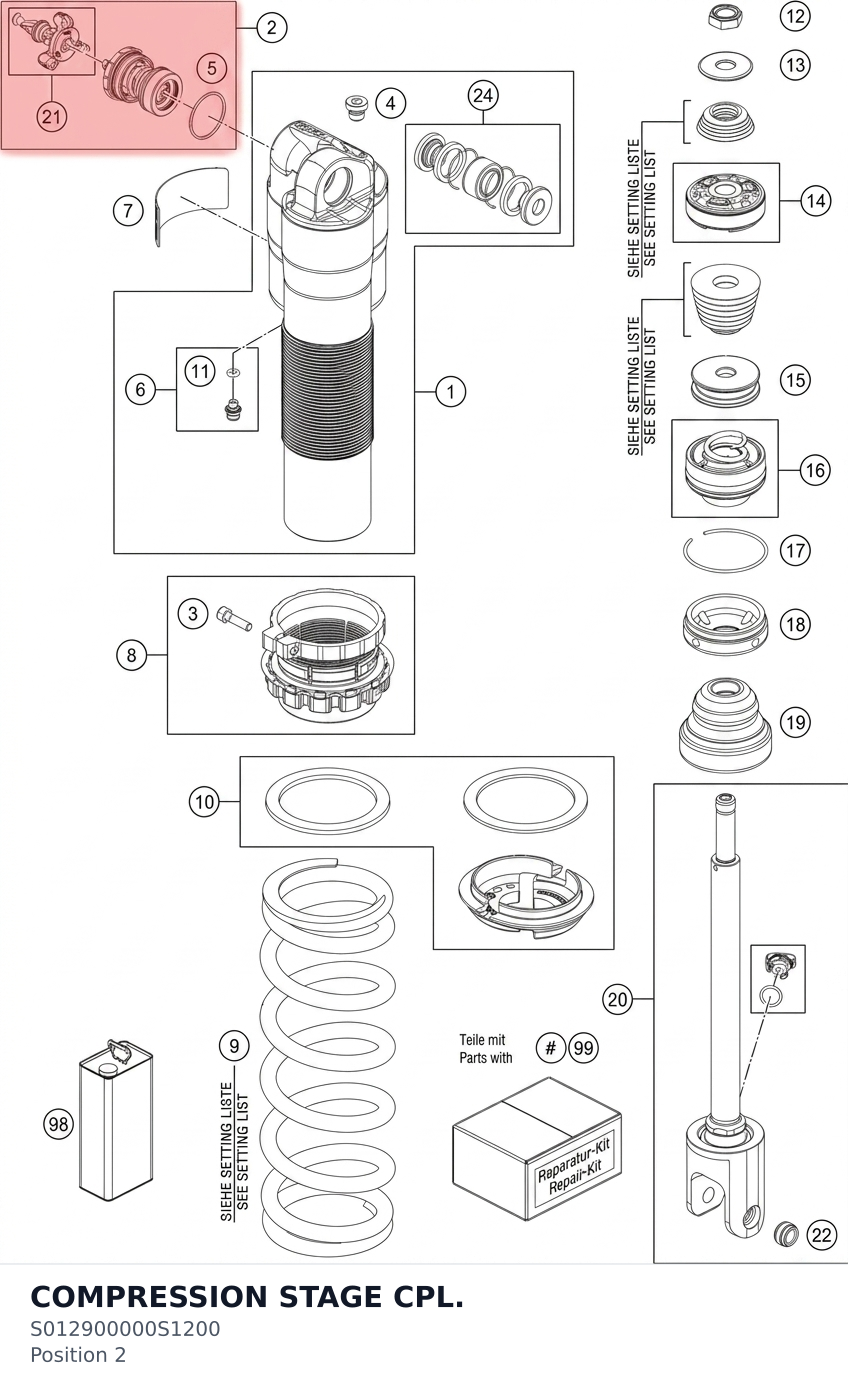 Diagram preview: COMPRESSION STAGE CPL. (S012900000S1200)