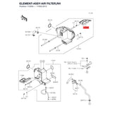 Kawasaki OEM – ELEMENT-ASSY-AIR FILT product image