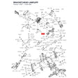 Kawasaki OEM – BRACKET,HEAD LAMP,UPP product image