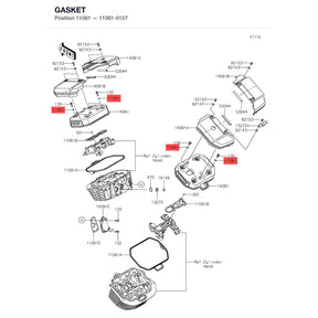 Kawasaki OEM – GASKET product image