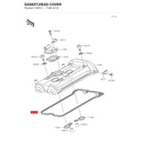 Kawasaki OEM – GASKET,HEAD COVER product image