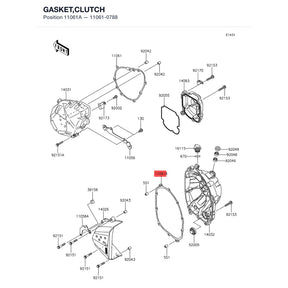Kawasaki OEM – GASKET,CLUTCH product image