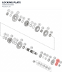 Diagram preview: LOCKING PLATE (C64033031000)