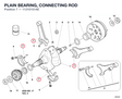 PLAIN BEARING, CONNECTING ROD