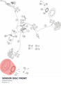 Diagram preview: SENSOR DISC FRONT (95842020000)