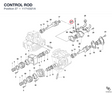 CONTROL ROD 11710321A diagram position