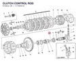 CLUTCH CONTROL ROD