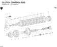 CLUTCH CONTROL ROD
