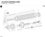 CLUTCH CONTROL ROD
