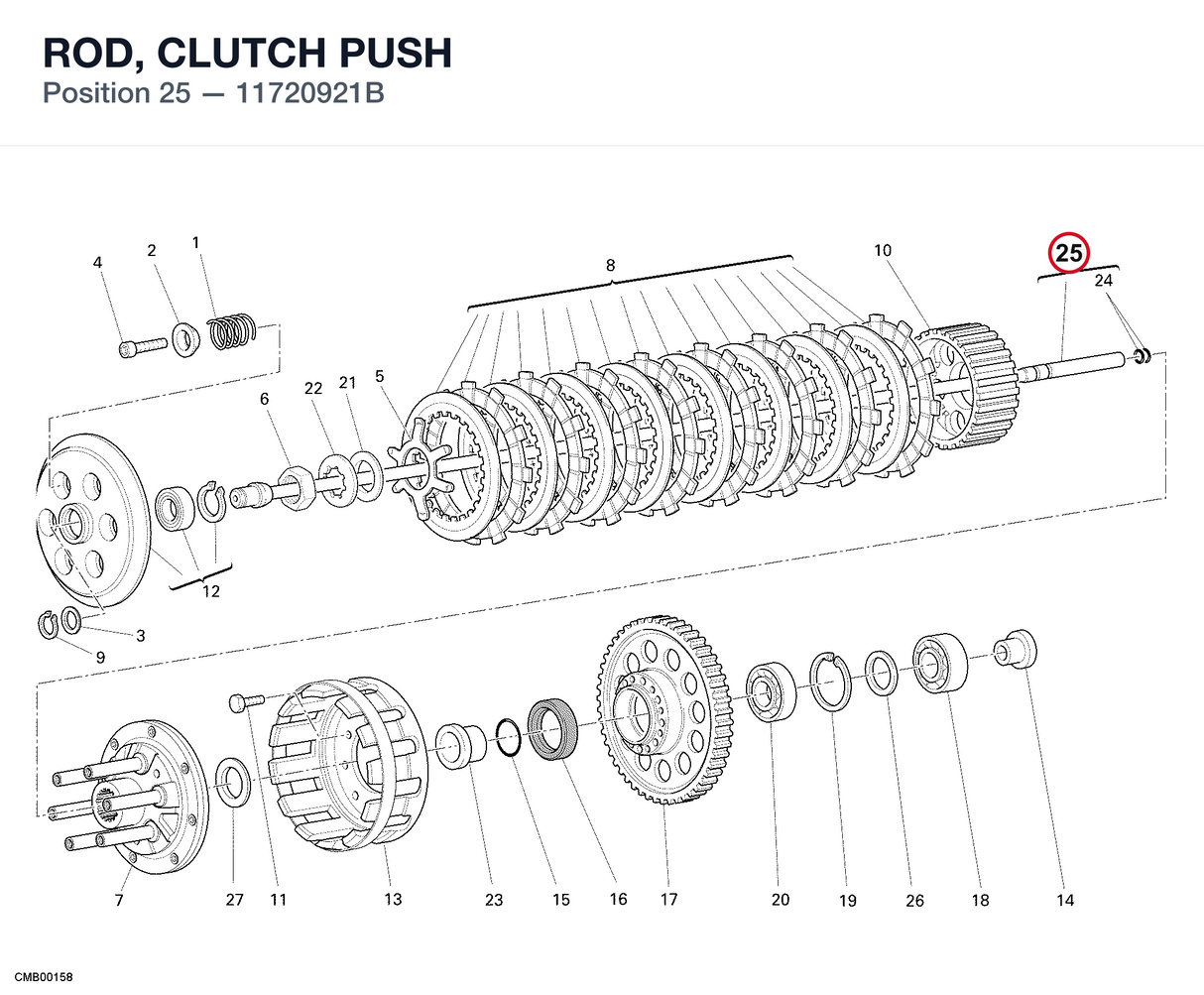 ROD, CLUTCH PUSH