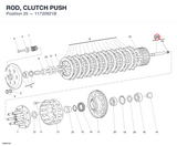 ROD, CLUTCH PUSH