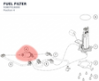 Diagram preview: FUEL FILTER (93807018000)