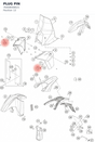 Diagram preview: PLUG PIN (76408008021)