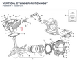 VERTICAL CYLINDER-PISTON ASSY
