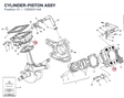 CYLINDER-PISTON ASSY
