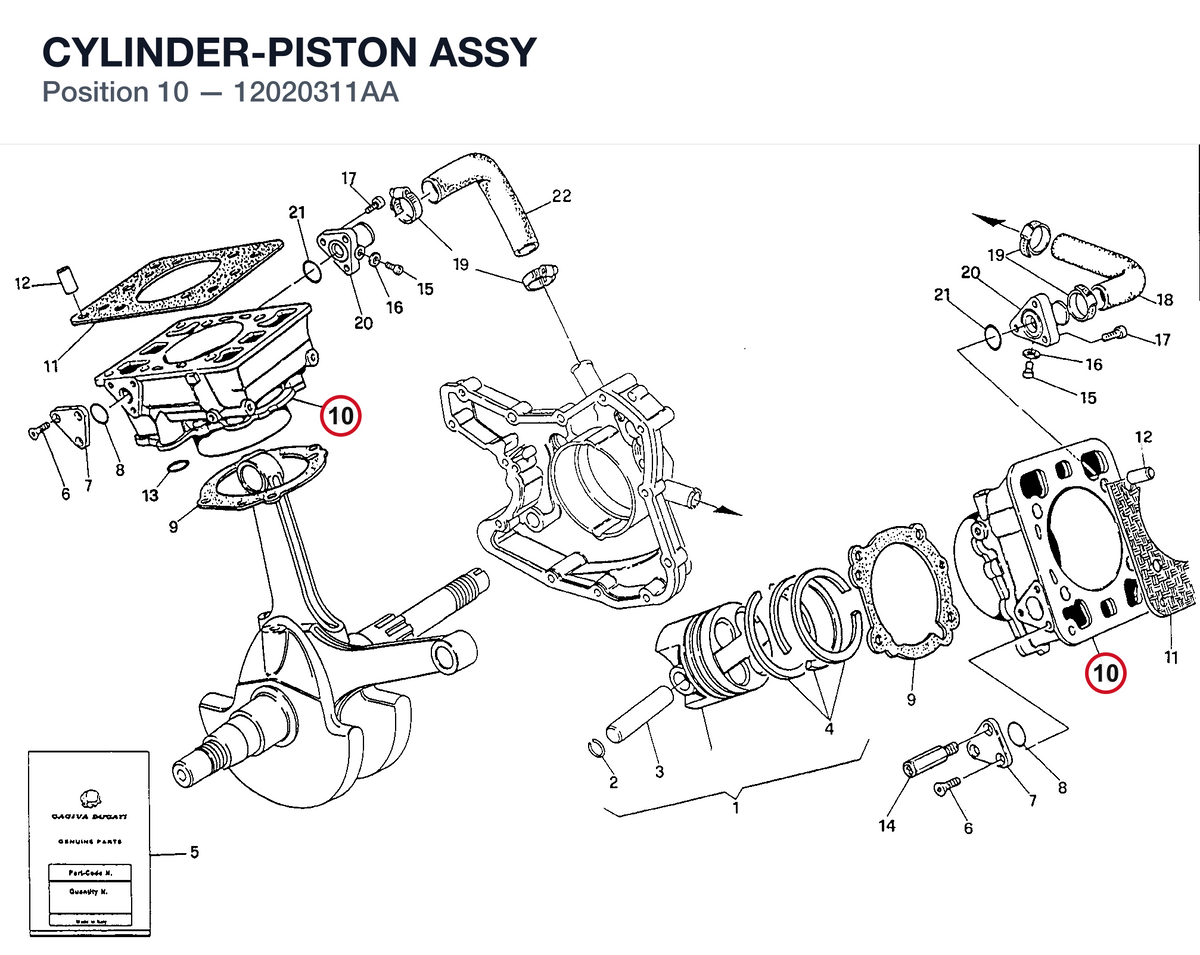 CYLINDER-PISTON ASSY