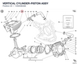 VERTICAL CYLINDER-PISTON ASSY