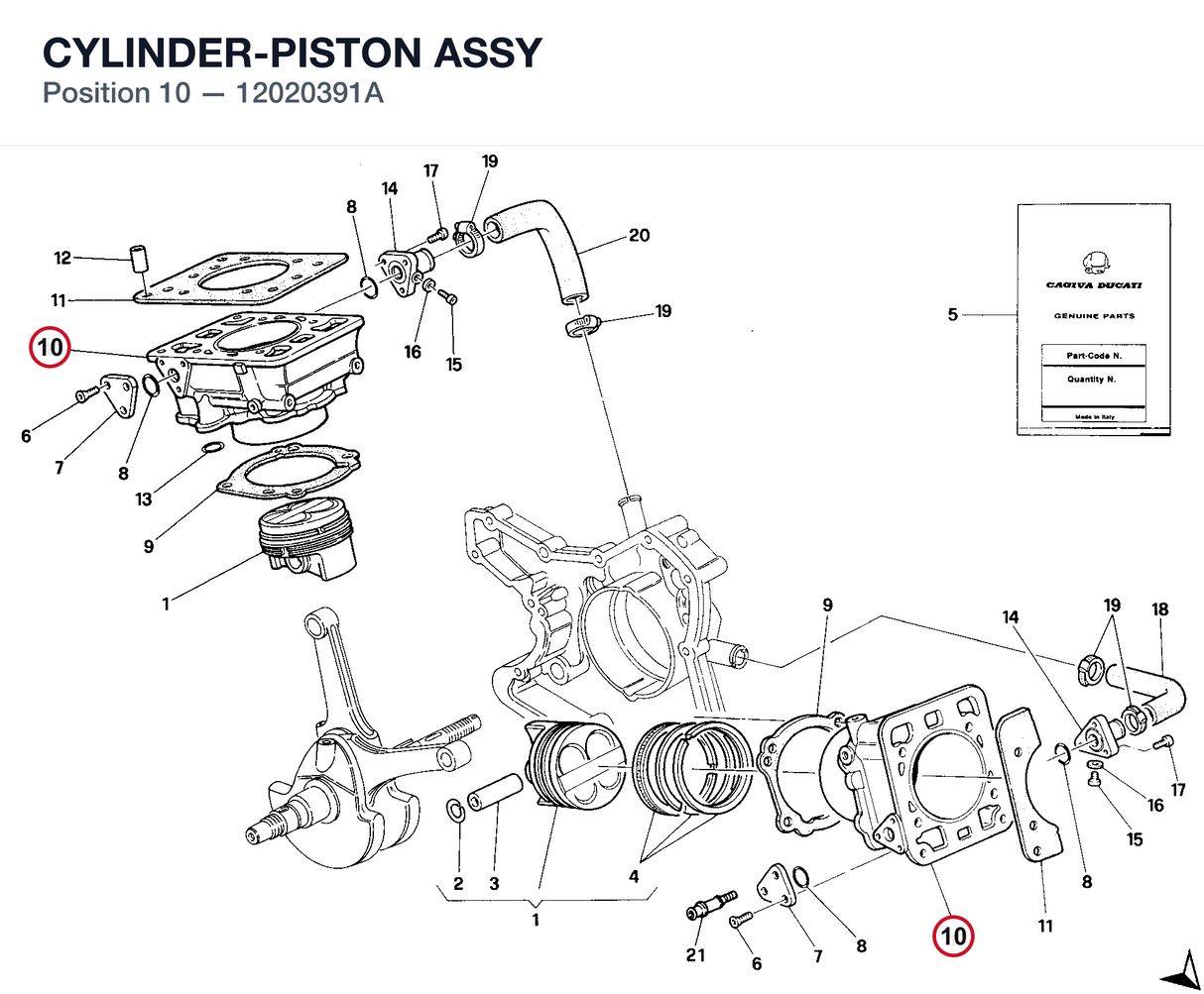 CYLINDER-PISTON ASSY