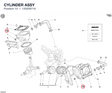 CYLINDER ASSY 12020971A diagram position