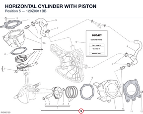 HORIZONTAL CYLINDER WITH PISTON 120Z0011BB diagram position