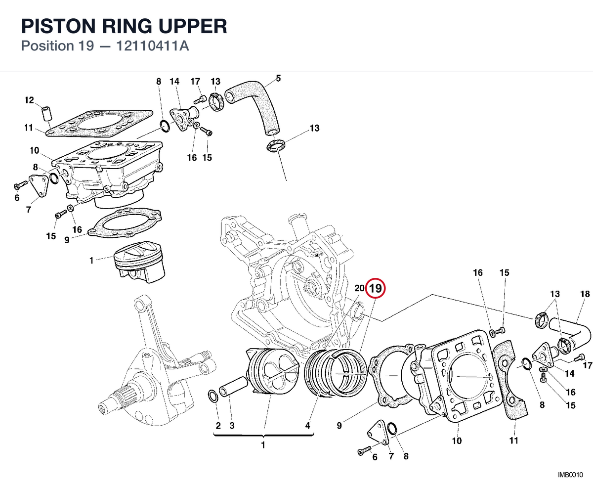 PISTON RING UPPER