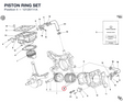 PISTON RING SET