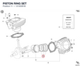 PISTON RING SET