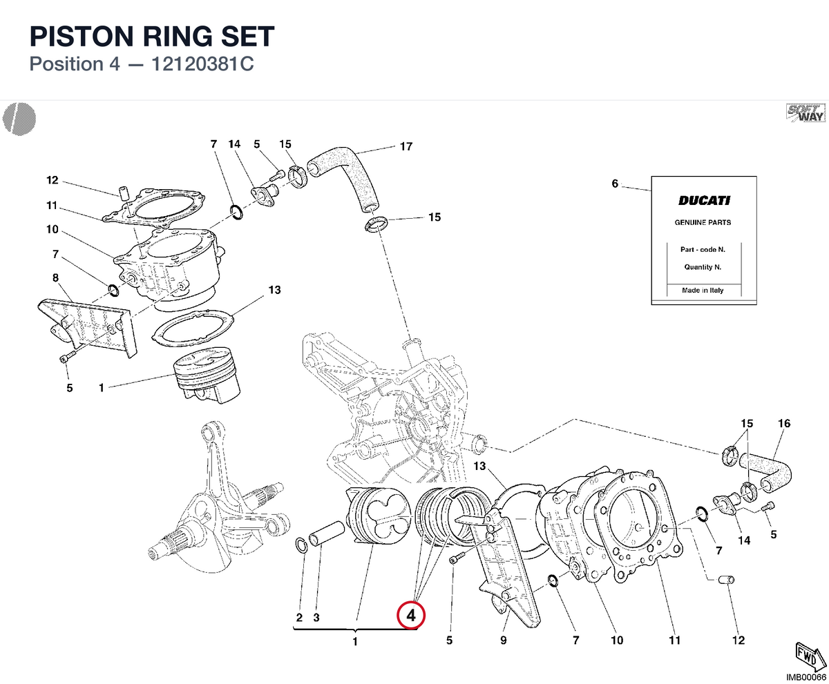 PISTON RING SET