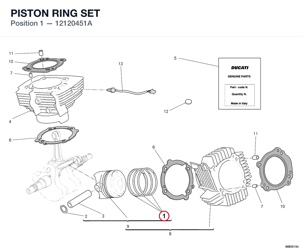 PISTON RING SET