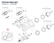 PISTON RING SET