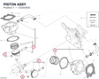 PISTON ASSY 12222262C diagram position