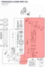Diagram preview: MONOSHOCK LOWER PART CPL. (36120781S12)