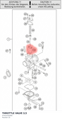 Diagram preview: THROTTLE VALVE 3,5 (47031035000)