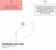 Diagram preview: Handlebar pad cmpl. (A46002002044C1B)