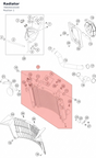 Diagram preview: Radiator (76935010100)