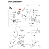 Kawasaki OEM – LEVER-COMP,FR BRAKE product image