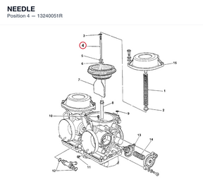 NEEDLE 13240051R diagram position