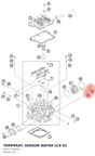 Diagram preview: TEMPERAT.-SENSOR WATER LC8 02 (60011252000)