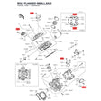 Kawasaki OEM – BOLT-FLANGED-SMALL,6X product image