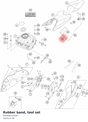 Diagram preview: Rubber band, tool set (95808023020)