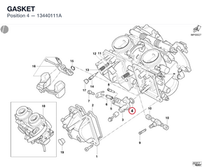 GASKET 13440111A diagram position