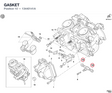 GASKET 13440141A diagram position