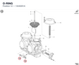O-RING 13440251A diagram position