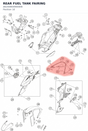 Diagram preview: REAR FUEL TANK FAIRING (A62408049000EB)