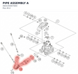 Diagram preview: PIPE ASSEMBLY A (A60105007000)