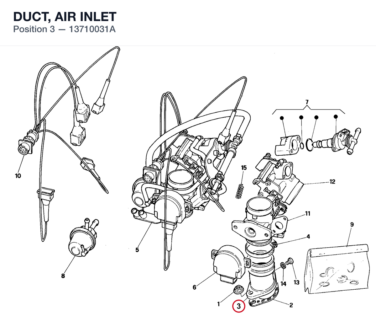 DUCT, AIR INLET