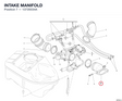INTAKE MANIFOLD 13720034A diagram position