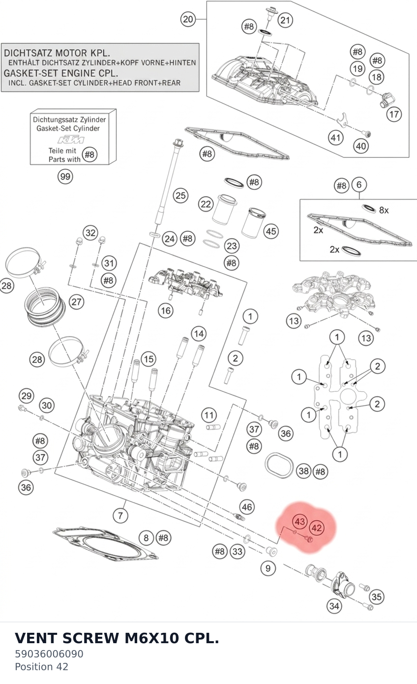 Diagram preview: VENT SCREW M6X10 CPL. (59036006090)